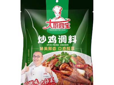 大廚四寶大師菜醬料醬汁炒雞：經典美味，一炒即成