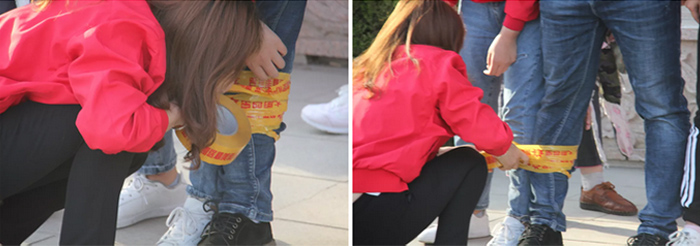 平時(shí)的打包技能應(yīng)用到綁腿中，一樣適用